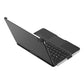 360 Degree Rotating Bluetooth Keyboard Leather Case For Ipad Pro 11 With Backlight - Black