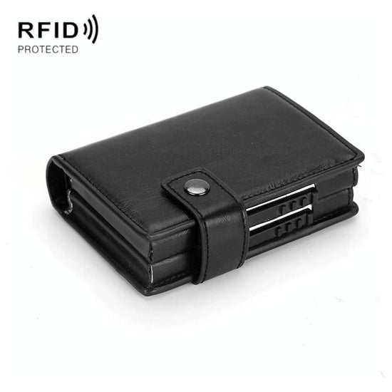 Secure Dual Card Wallet With Rfid Blocking