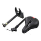 Foldable Seat for Xiaomi M365 Scooter - no Drilling Black