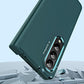 For Samsung Galaxy Z Fold4 5G Skin Feel Contact Lens Case - Black
