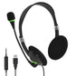 Universal Usb Headphones Black
