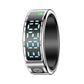 Smart Ring Gesture Control Health Monitoring Sports Modes - Black