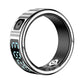 Smart Ring Gesture Control Health Monitoring Sports Modes - Black