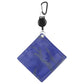 Easy Draw Golf Ball Wipe Cloth - Retractable String - Blue
