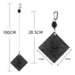 Easy Draw Golf Ball Wipe Cloth - Retractable String - Blue