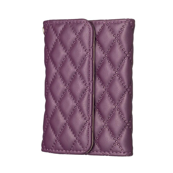 Horizontal Card Bag For Mobile Phones Sticker - Dark Purple