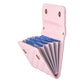 Horizontal Card Bag For Mobile Phones Sticker - Dark Purple