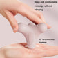4-Corner Fascia Massage Ball For Neck & Shoulder Relief Yoga & Fitness - Pink