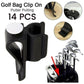 14-Piece Golf Putter Clip Set For Outdoor Use In Black