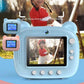 Instant Print Camera For Kids With Dual Lens And 2.4-Inch Screen