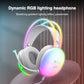 Rgb Wired Gaming Headset Grey