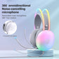 Rgb Wired Gaming Headset Grey
