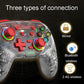 Wireless Dual Vibration Gamepad for Ps3 / Ps4 with Rgb Lights - Red