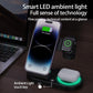 4 In 1 Magnetic Wireless Charger Black