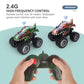 Remote Control Dinosaur Climbing Truck - 2.4g Monster - Green