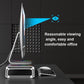 Foldable Laptop Stand With Rgb Lighting & Usb Expansion - Monitor Rack - Moonlight White