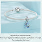925 Sterling Silver Luminous Moon Cat Pendant