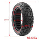 Electric Scooter Tire - 10X3 53.5 Card 255X80 & 80 / 65-6.5 Universal Off-Road Red