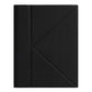 Bluetooth Keyboard Leather Case For Ipad 9.7 - Triangle Holder & Pen Slot - Black Diamond Pattern