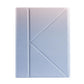 Bluetooth Keyboard Leather Case For Ipad 9.7 - Triangle Holder & Pen Slot - Black Diamond Pattern