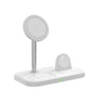 3 In 1 Magnetic Wireless Charger For Iphone & Airpods - White