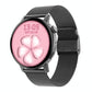 Smart Steel Watch With Colour Screen - Black