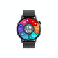 Smart Steel Watch With Colour Screen - Black