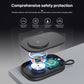 3 In 1 Magnetic Wireless Charger For Apple Devices - Black