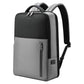 Silver Gray Multifunctional Anti-Theft Laptop Backpack With Usb Charging Hole