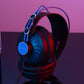Foldable Lightweight Recording Headphones Gold