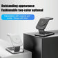 15W 3 In 1 Magnetic Wireless Charger - White