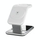 15W 3 In 1 Magnetic Wireless Charger - White