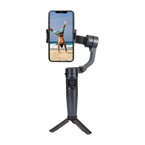 Smart Handheld Mobile Stabilizer - Anti-Shake - Black