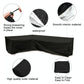215X215X87Cm Black Outdoor Corner Sofa Table Cover For Garden Furniture