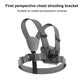 Adjustable Chest Strap with Mount and Screw - 6 In 1 Phone Clamp