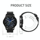 Waterproof Smart Bracelet With Touch Screen Bluetooth Call And Heart Rate Monitor - Black