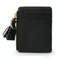 Compact Card Holder With Large Capacity Cute Mini Coin Purse - Grey
