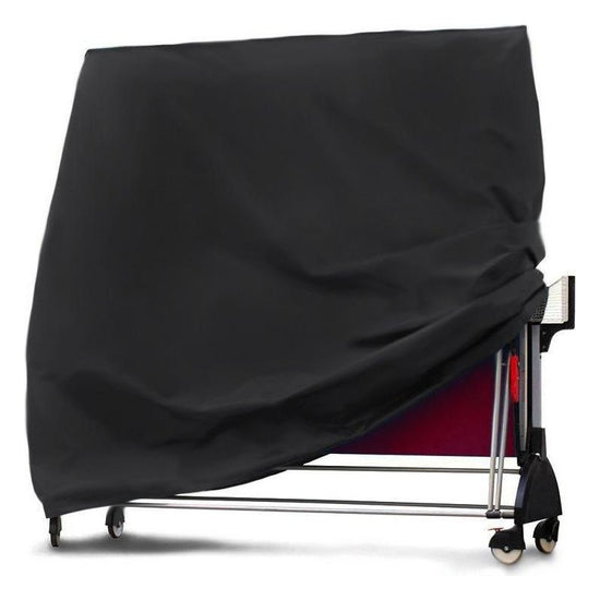 Waterproof Outdoor Table Tennis Cover - 165X70X185Cm - Black / Silver