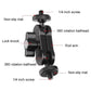 360 Pivot Magic Arm With Ball Head Bracket - Black