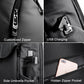 Waterproof Anti-Theft Laptop Backpack For Daily Work And Business - 15.6 Inch - Black
