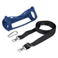 Portable Silicone Case with Shoulder Strap for Jbl Flip 6 Speaker - Black