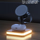 4 In 1 Magnetic Wireless Charger For Iphone / Iwatch / Airpods & More - Black