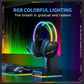 Rgb Light Gaming Headset 2M Cable - Black