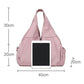 Women Dry / Wet Gym Bag With Separation - No Code - Light Pink