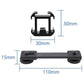 Aluminum Flashlight Bracket For Multifunctional Shoe Base With 3 Hot Boots