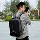 Waterproof Business Laptop Backpack With Usb Port - Multifunctional - Black - 15 Inch