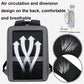 Waterproof Business Laptop Backpack With Usb Port - Multifunctional - Black - 15 Inch