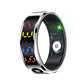 Smart Ring Heart Rate Blood Oxygen Sleep Sports Size 12 - Black