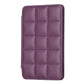 Grid Pattern Card Bag Sticker For Mobile Phones - Dark Purple