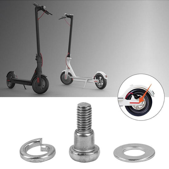 5pcs Rear Wheel Fixing Screws for Xiaomi Mijia M365 / Pro Scooter - White